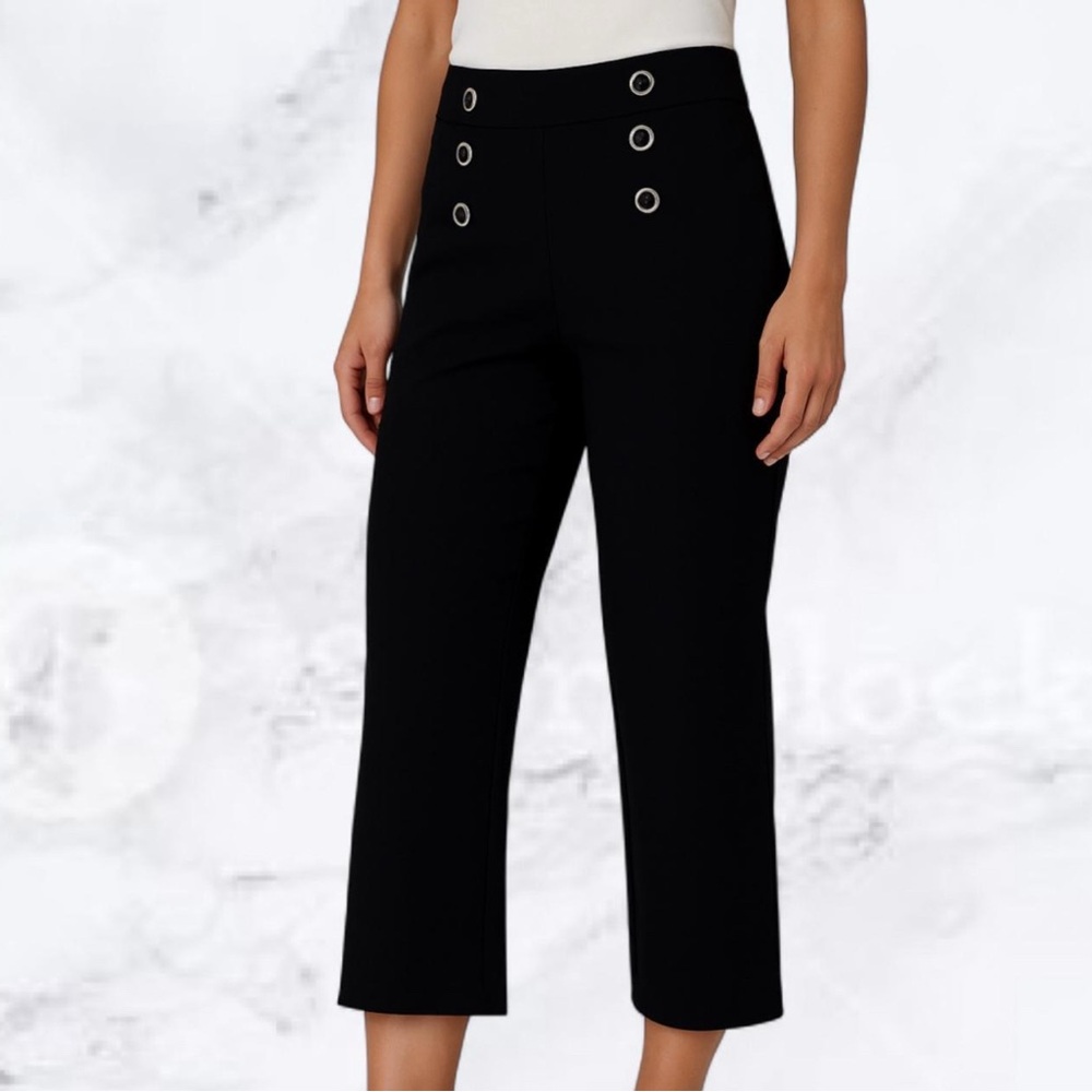 Madison Black Cropped Women's Pants